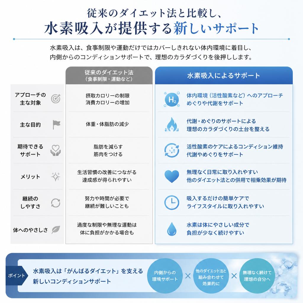 ダイエットサポートの新しい形