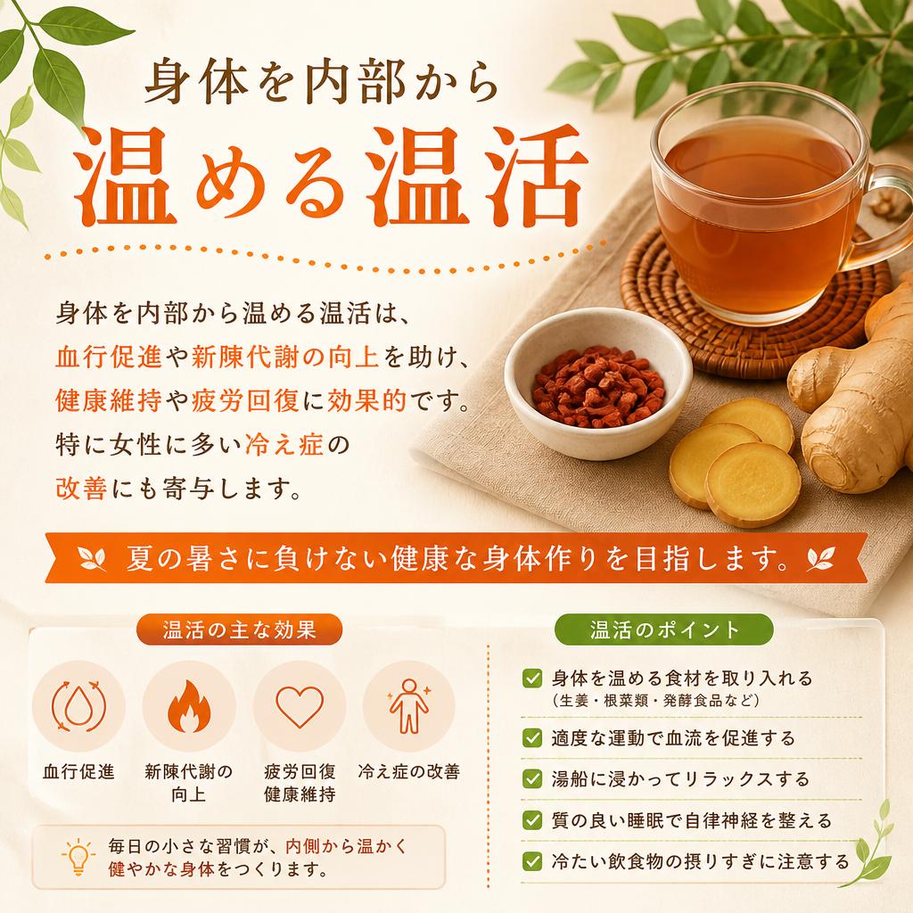 温活の重要性