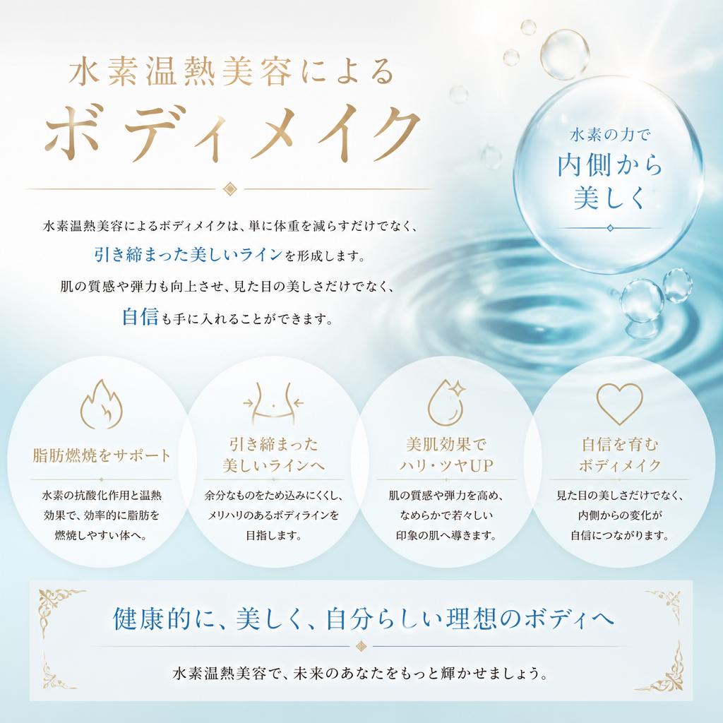 ボディメイクの効果