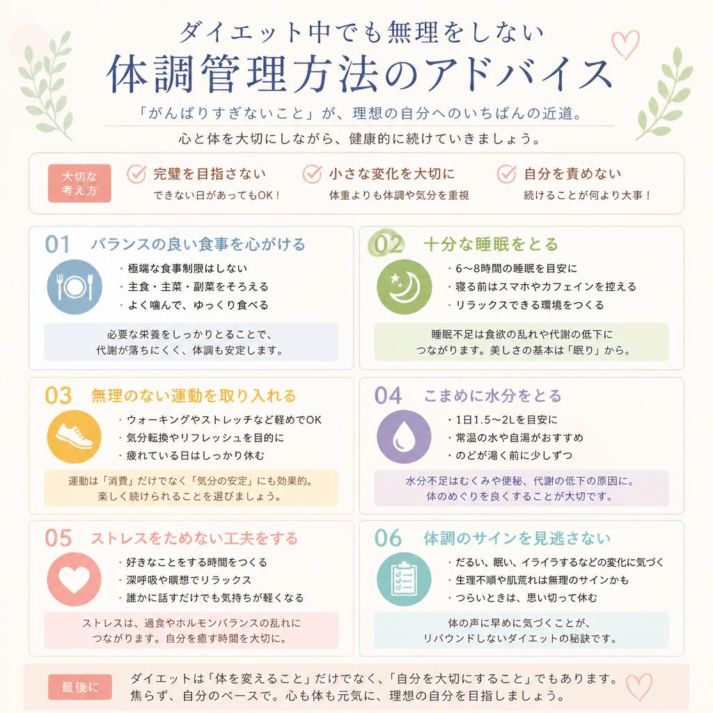 4. 健康的な体調管理の基本