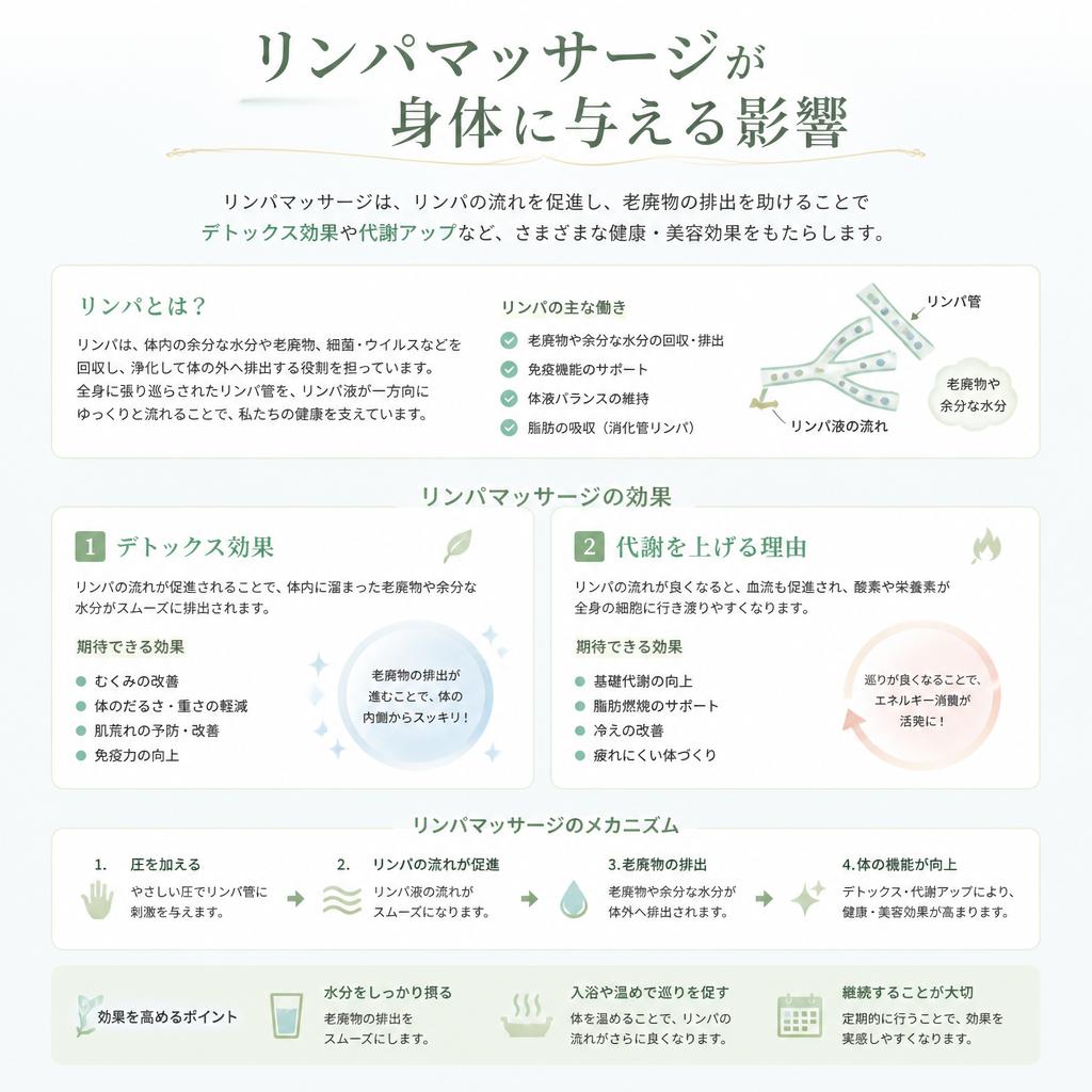 2. リンパマッサージの重要性