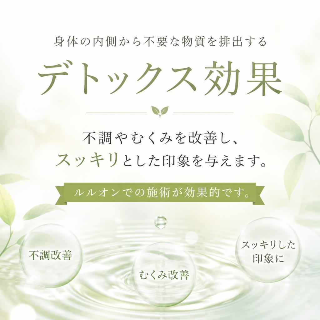 デトックス効果とは