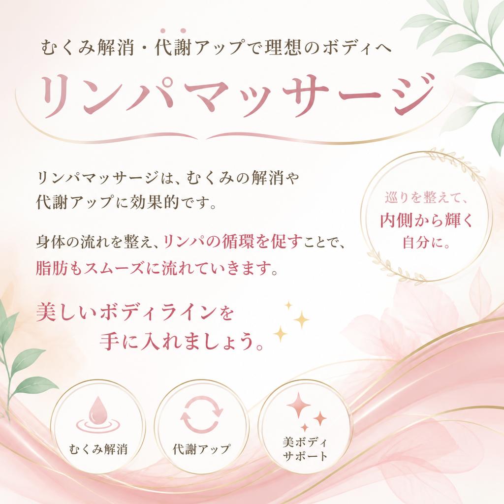 リンパマッサージの魅力