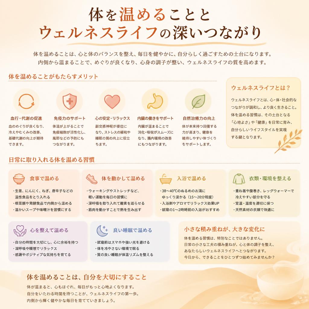 ウェルネスライフを実現しよう