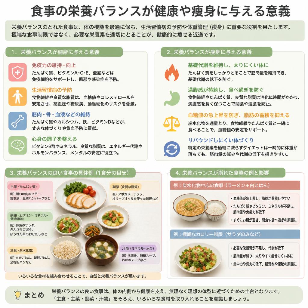 4. 栄養バランスがもたらす健康効果