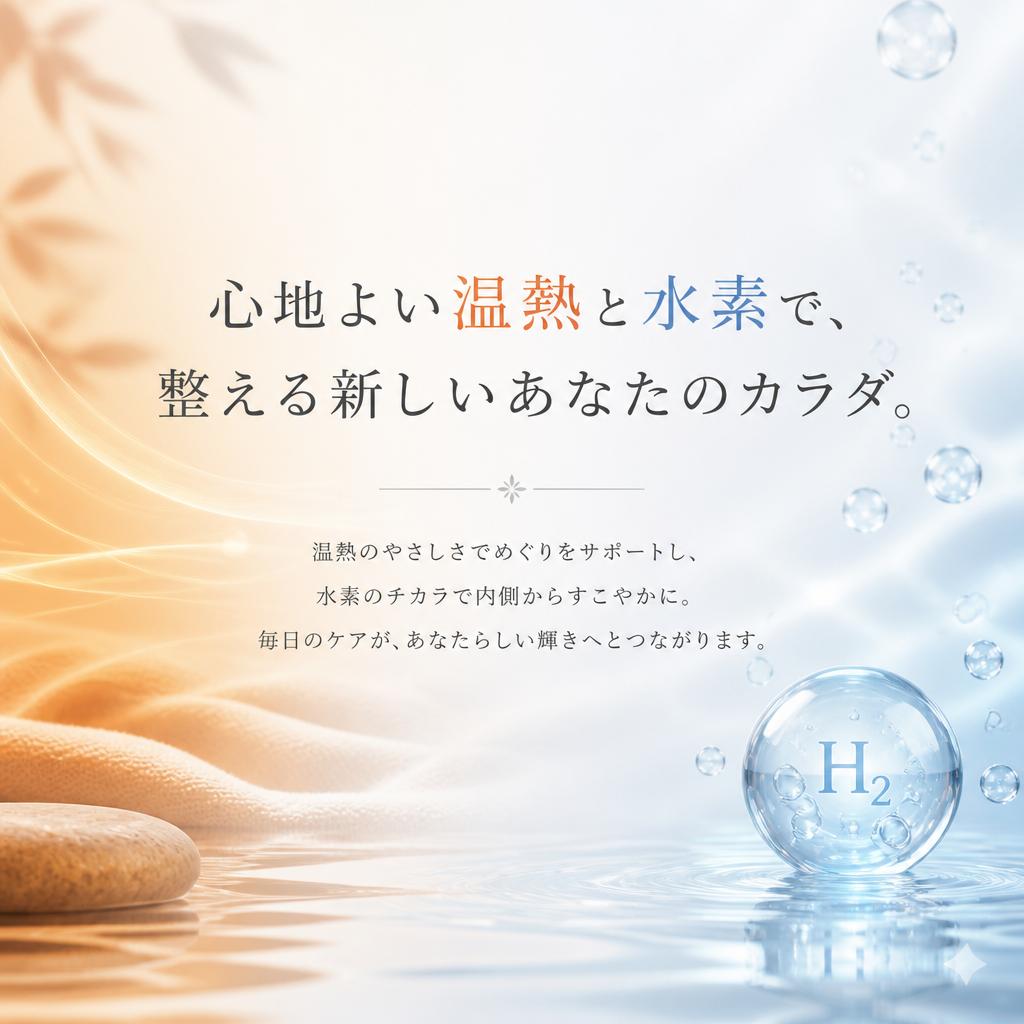 心地よい温熱と水素で、整える新しいあなたのカラダ。| 宮崎県都城市でダイエットするならYOSA PARK belt'a