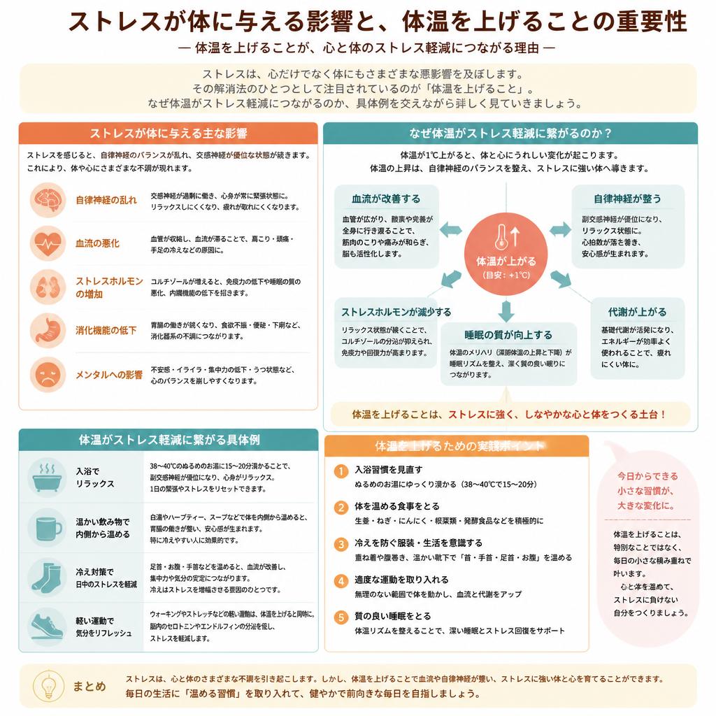 ストレス解消に向けたアプローチ