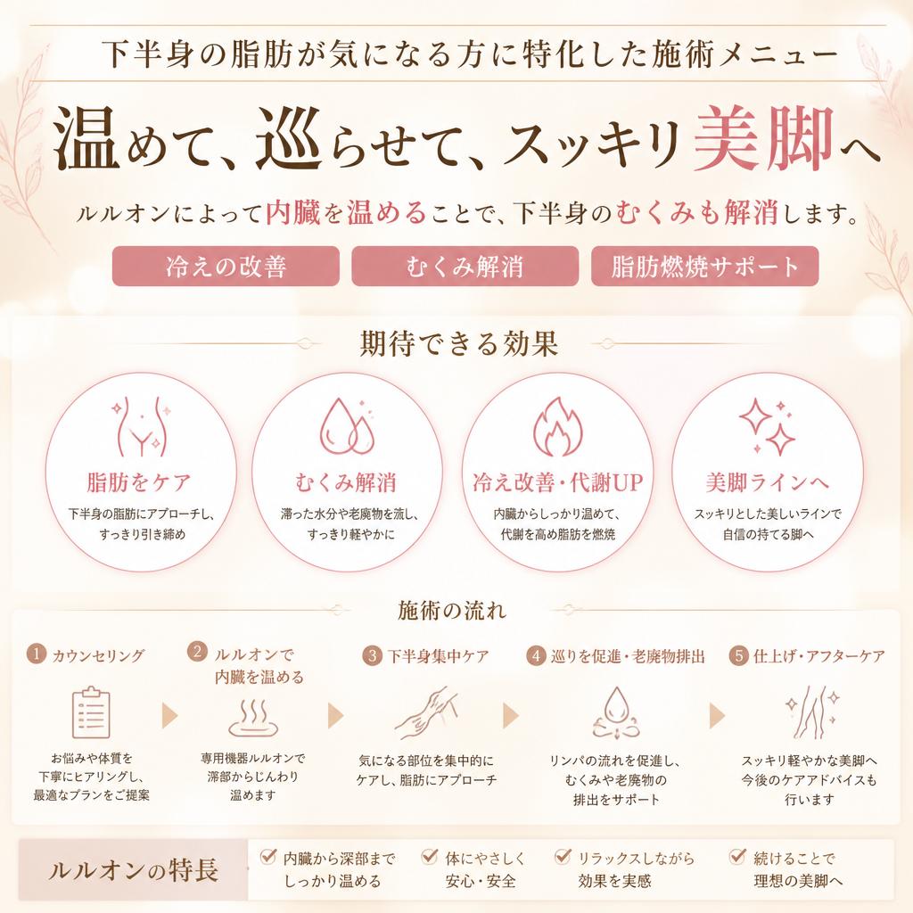 手軽に下半身痩せを実現!