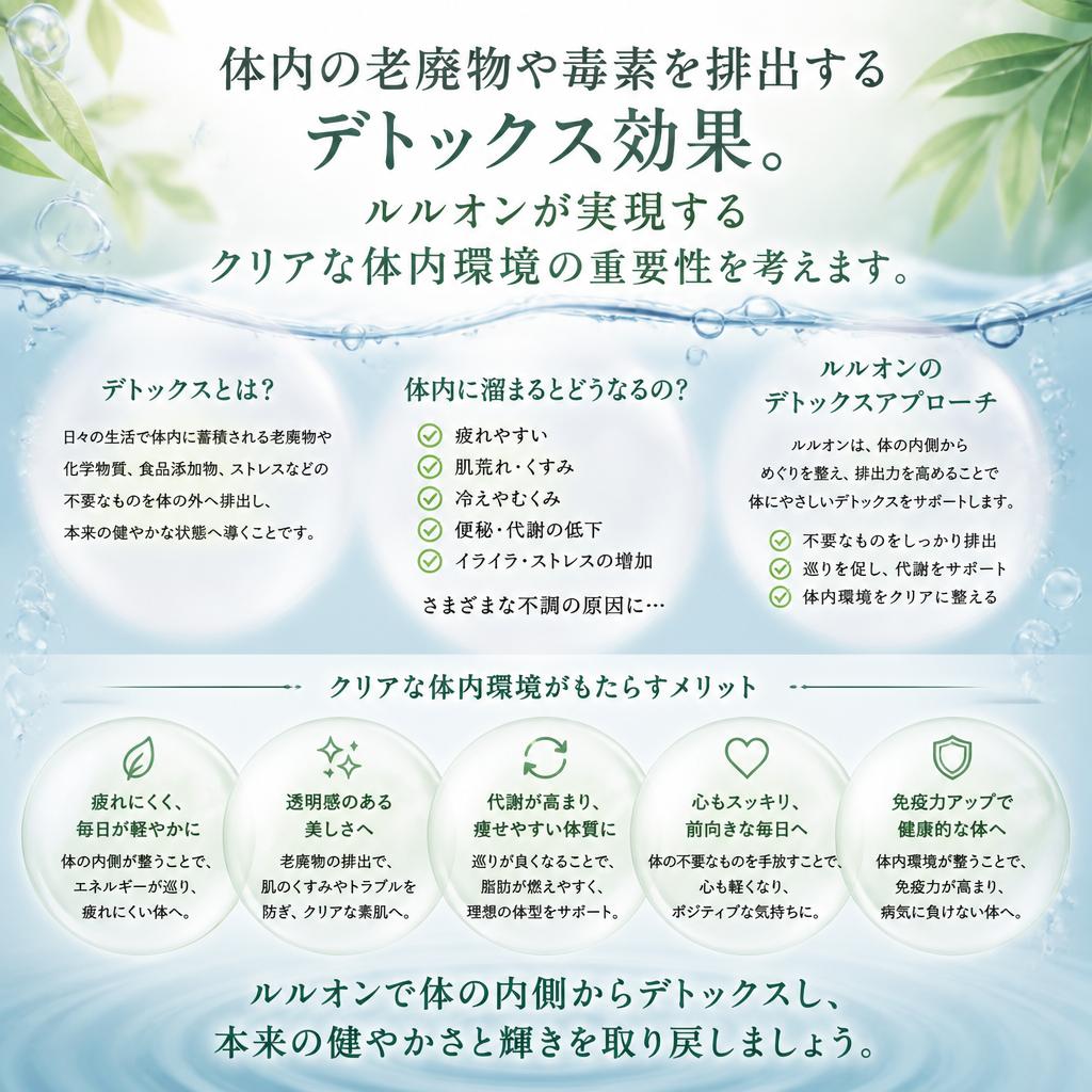 5. デトックス効果