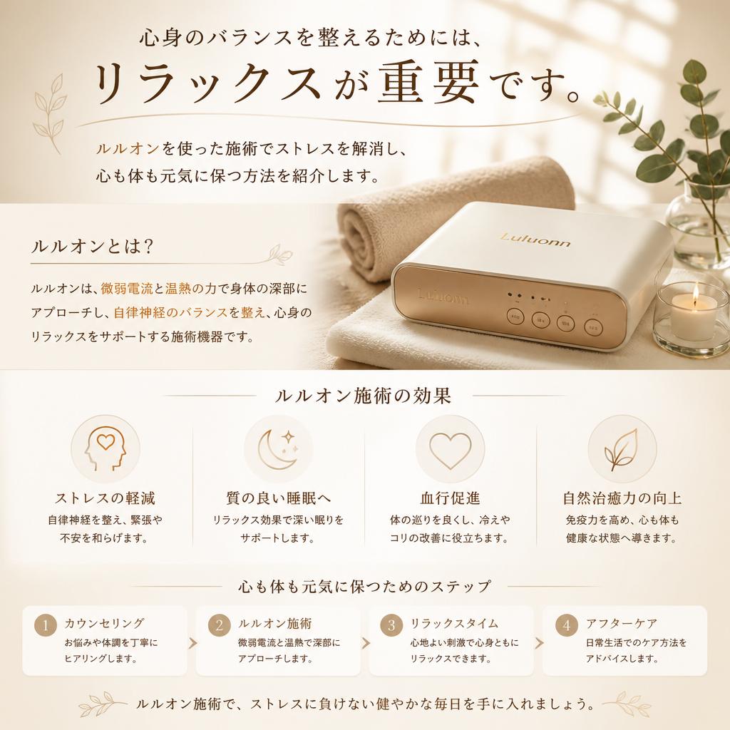 2. 自律神経を整えるリラックス法