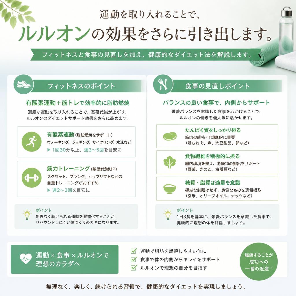 4. フィットネスとの組み合わせ