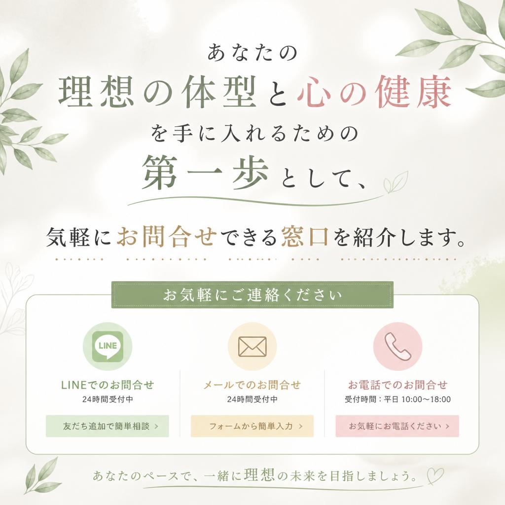 今すぐ始める！お問合せ