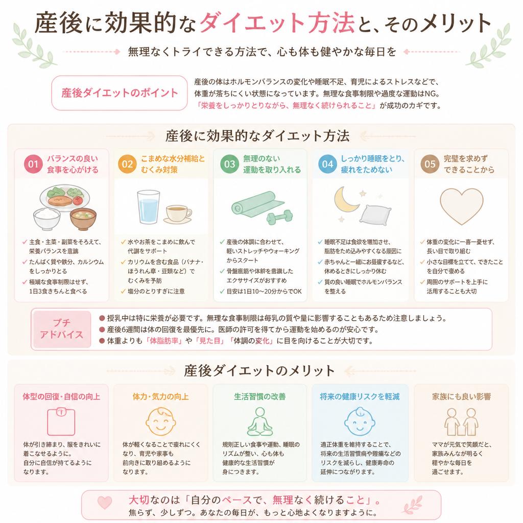 4. 産後ダイエットの新常識