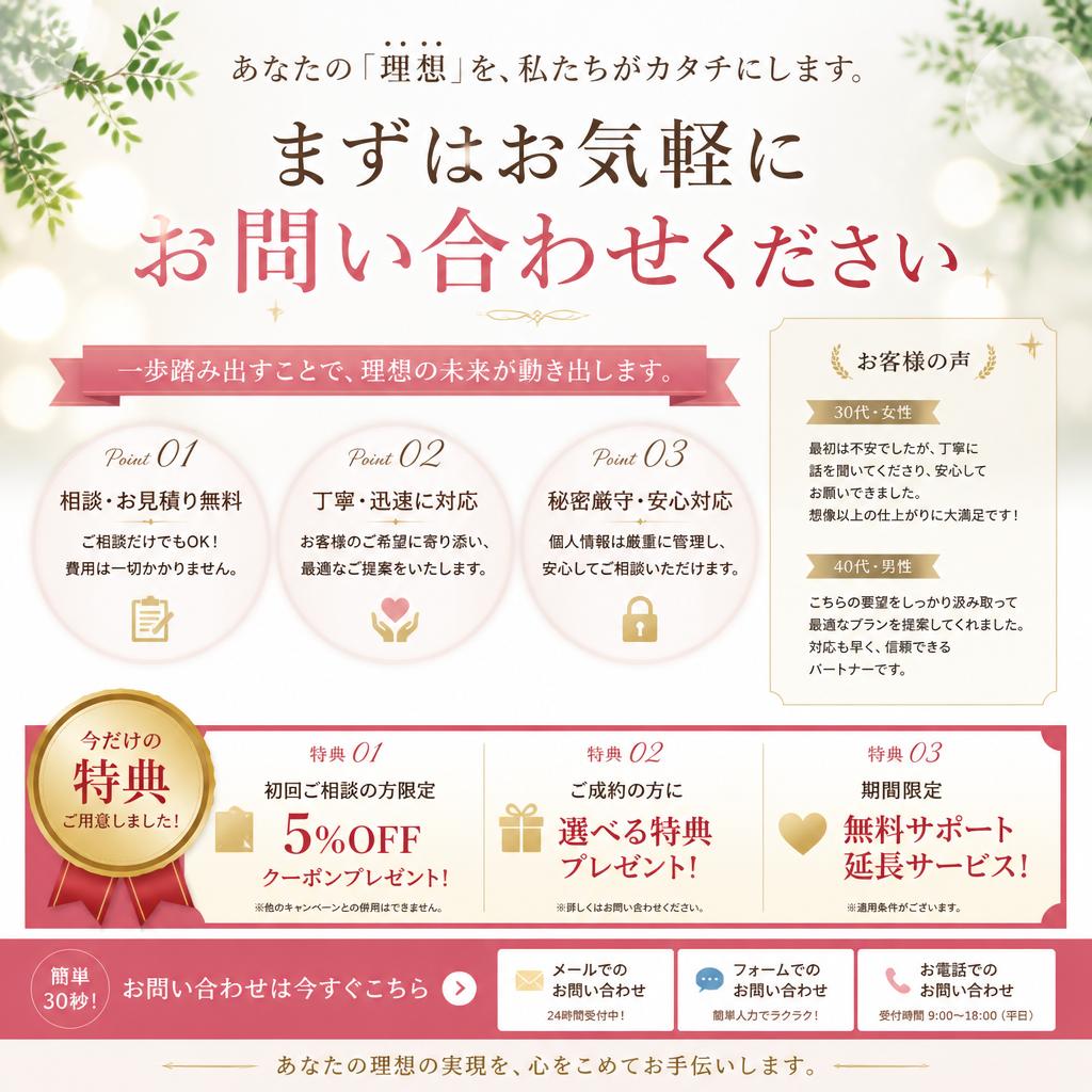 今すぐ、あなたの理想の身体へ！