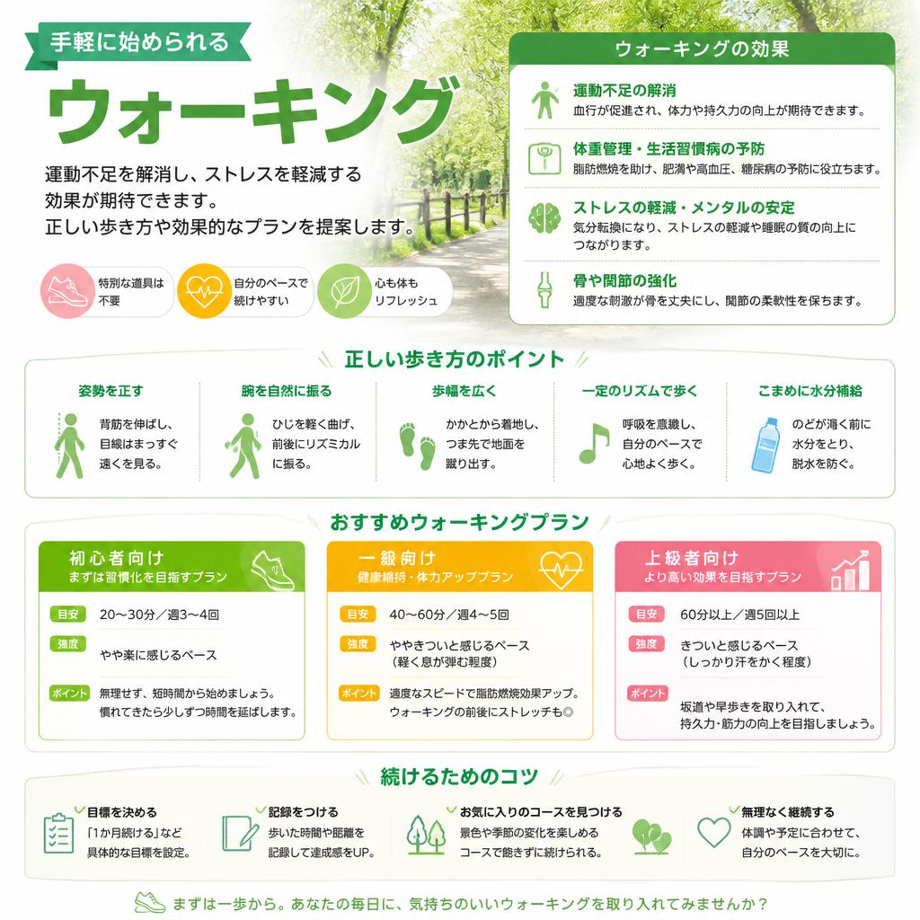 ウォーキングの力