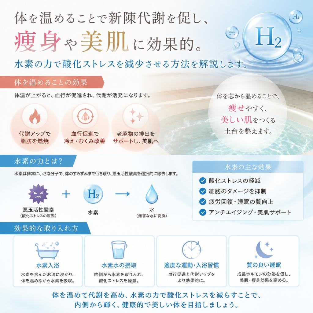 水素温熱美容の効果