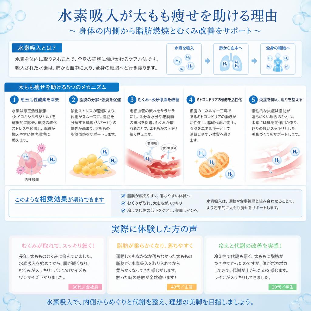 太もも痩せが期待できる理由