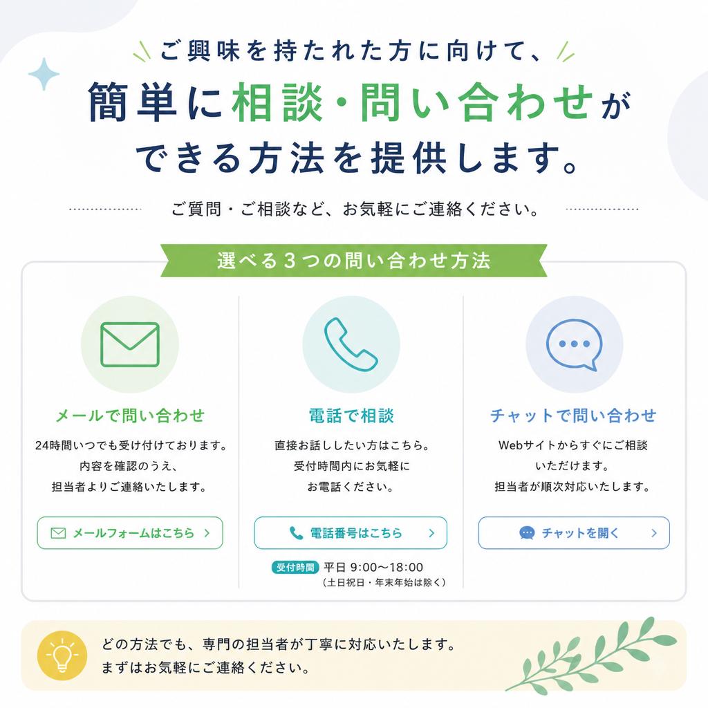 お問い合わせ・ご相談