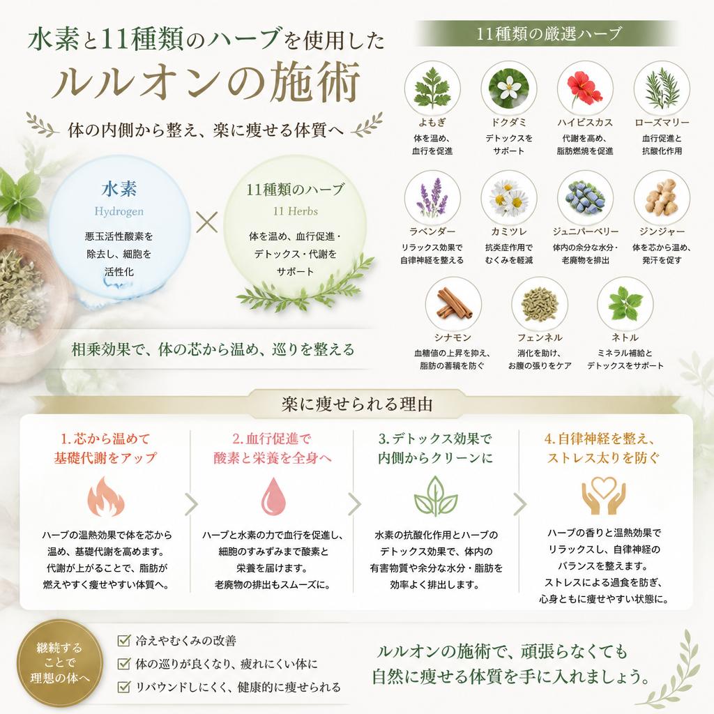 ルルオンの効果とは？