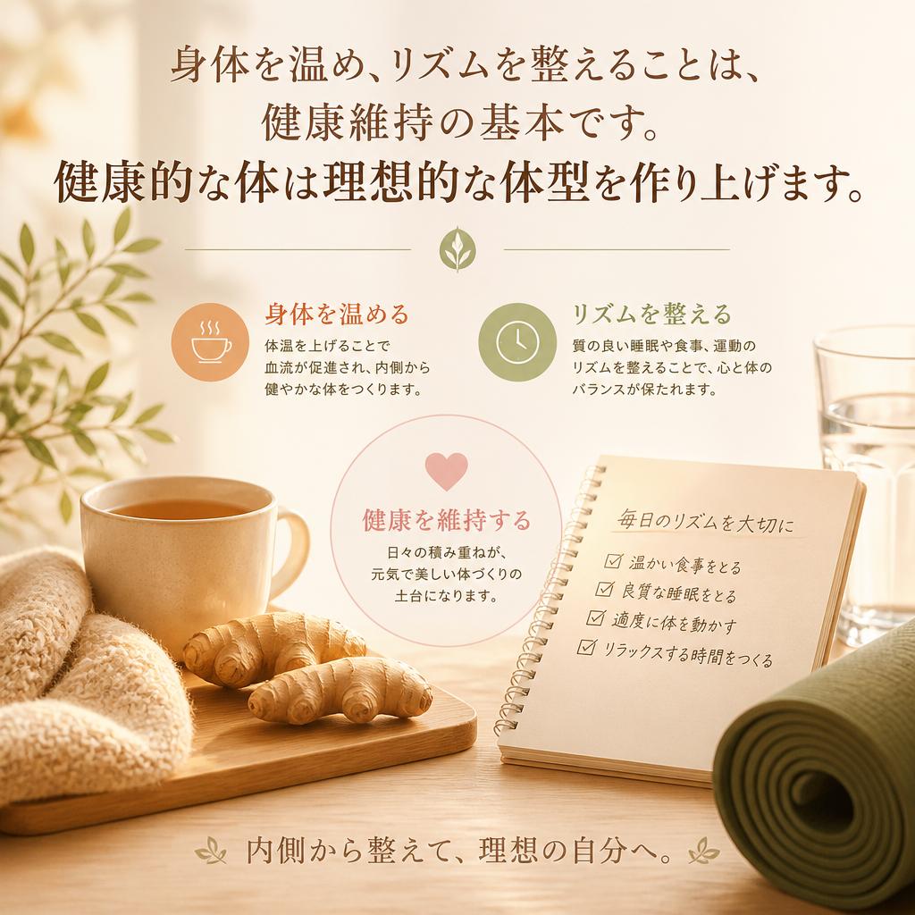 健康維持のためのポイント