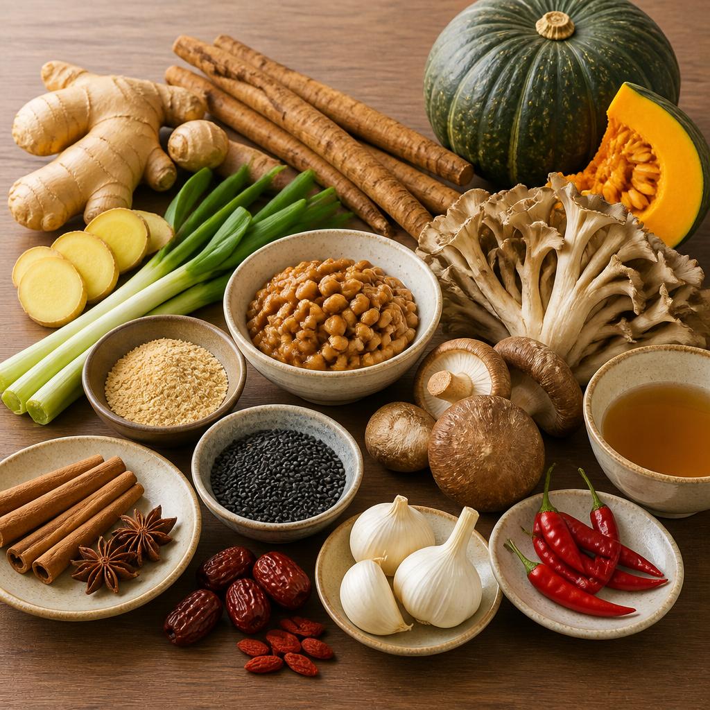 内臓を温める食品リスト