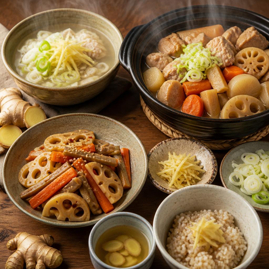 体を温めるおすすめ食材